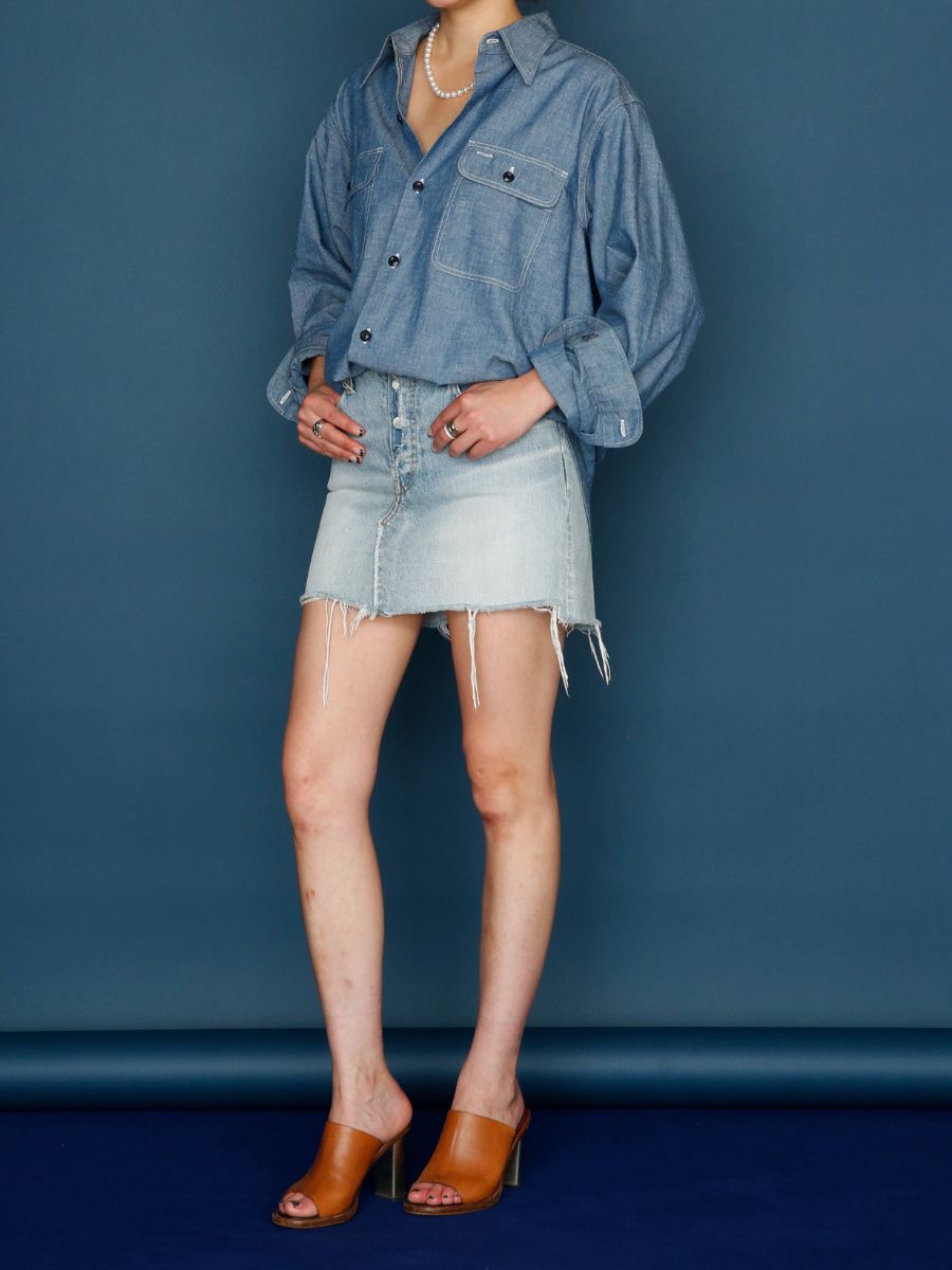 HAMPTON CHAMBRAY SHIRT(OW) | WOMEN,SHIRT/BLOUSE | MADISONBLUE