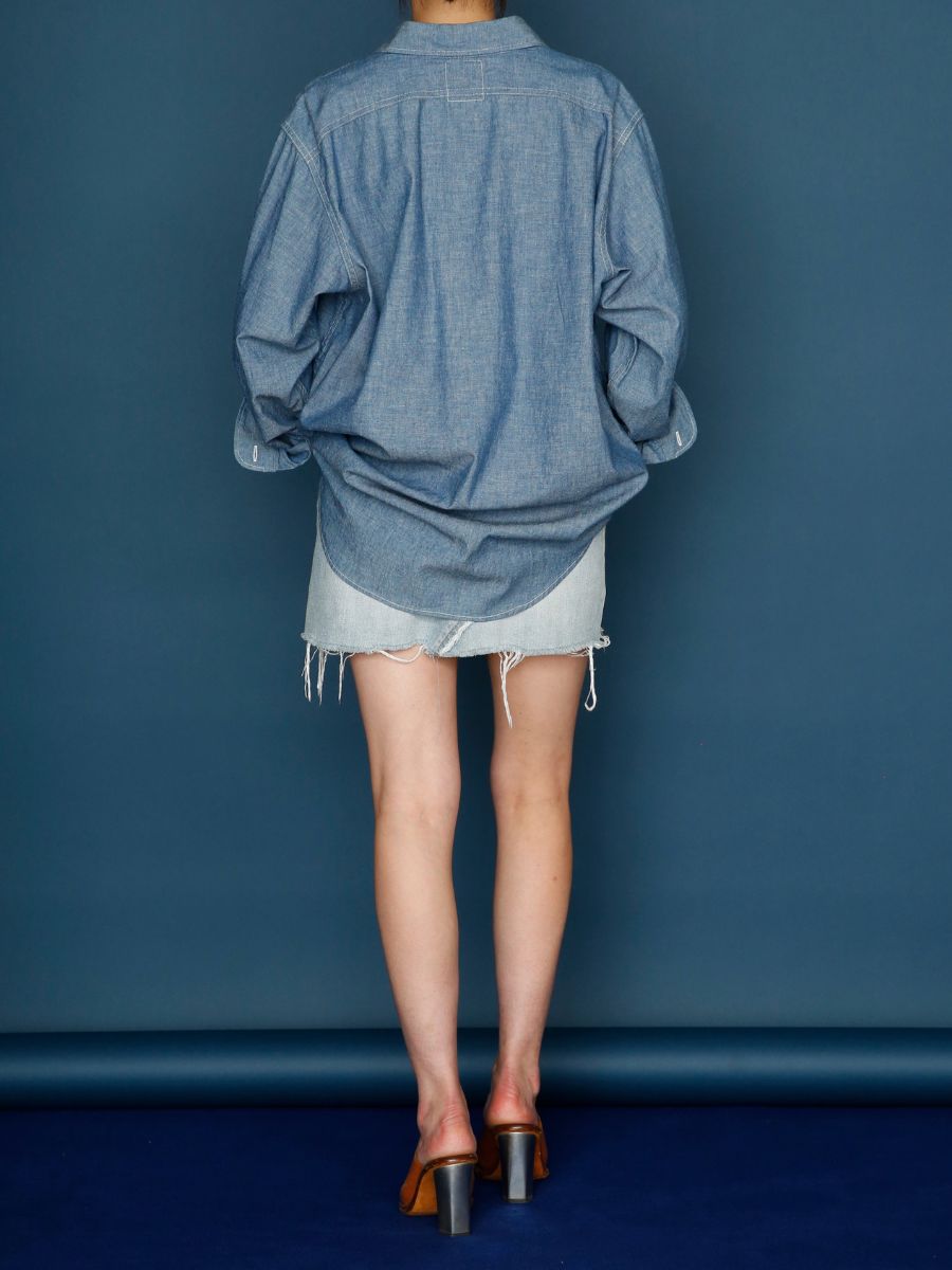 HAMPTON CHAMBRAY SHIRT(OW) | WOMEN,SHIRT/BLOUSE | MADISONBLUE