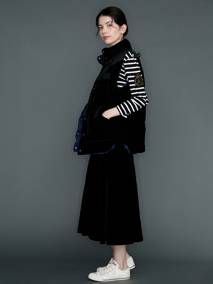 CIRCULAR SK QUILTING VELOUR