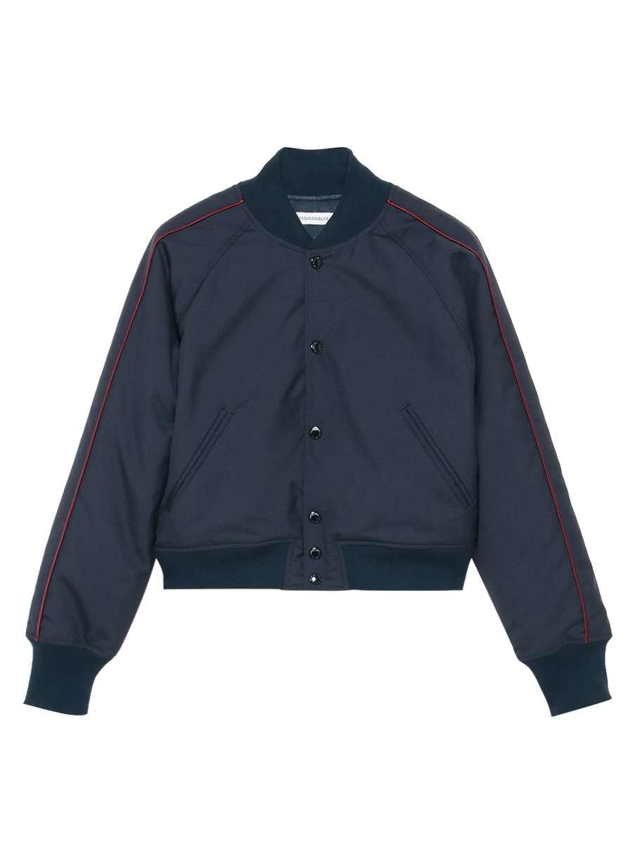 新品！ MADISONBLUE JACKET 01ネイビー PADDED STADIUM JACKET W/M | 2026SS PRE ORDER,26SS Vol.2 | MADISONBLUE