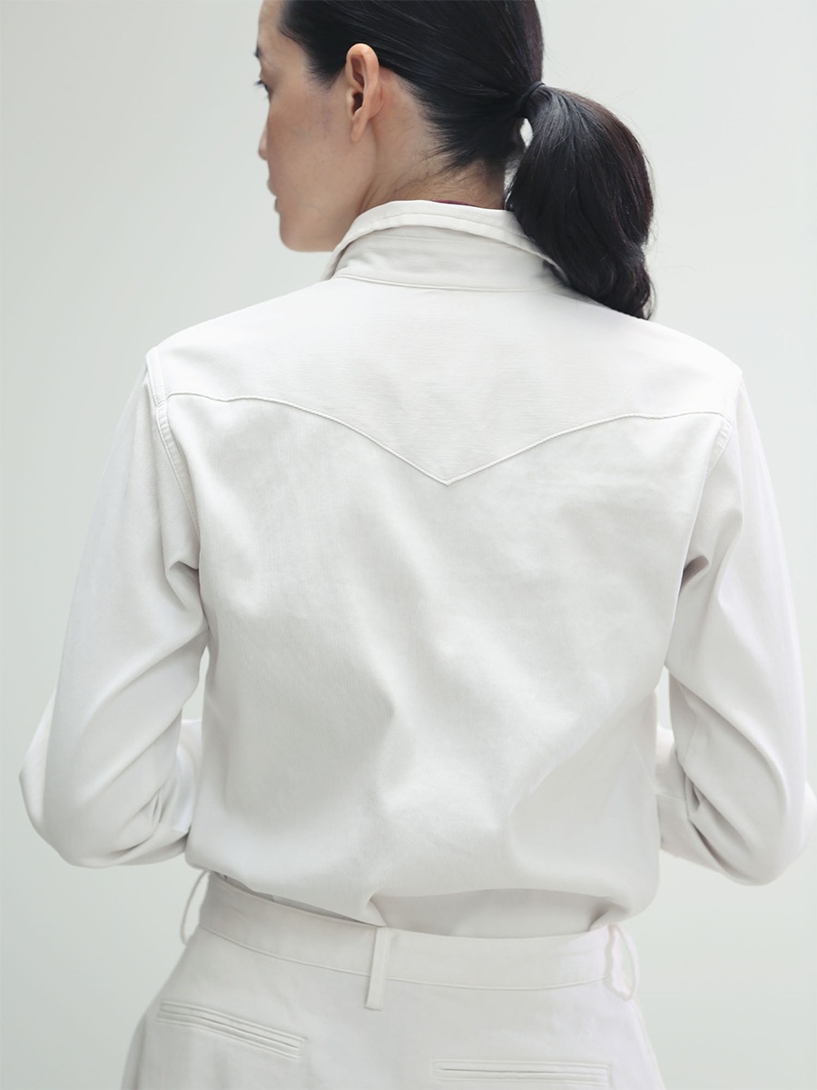 WESTERN SH PIQUE | WOMEN,2026FW,2026FW PRE ORDER,2026FW Vol.1