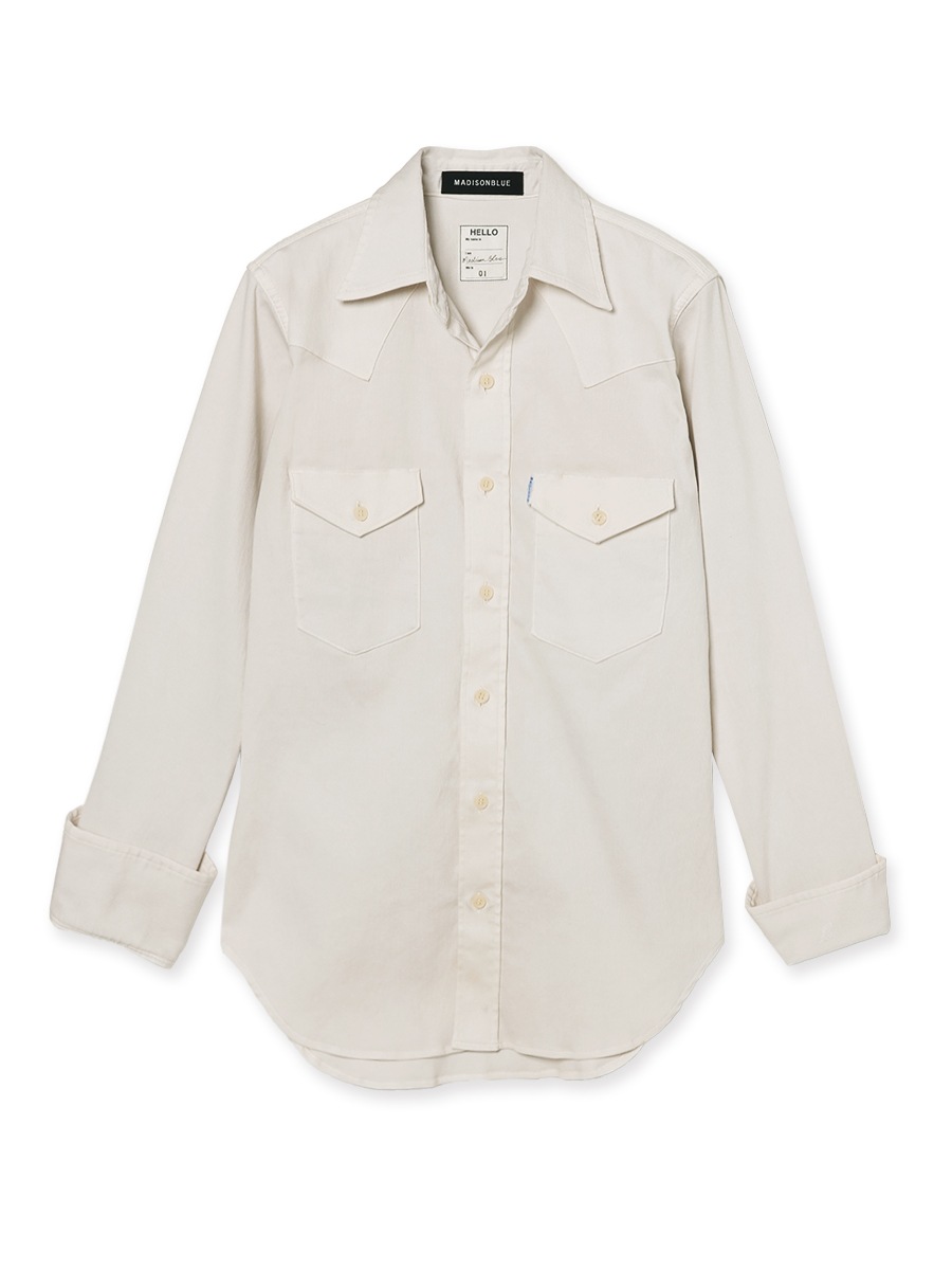 WESTERN SH PIQUE | WOMEN,2026FW,2026FW PRE ORDER,2026FW Vol.1