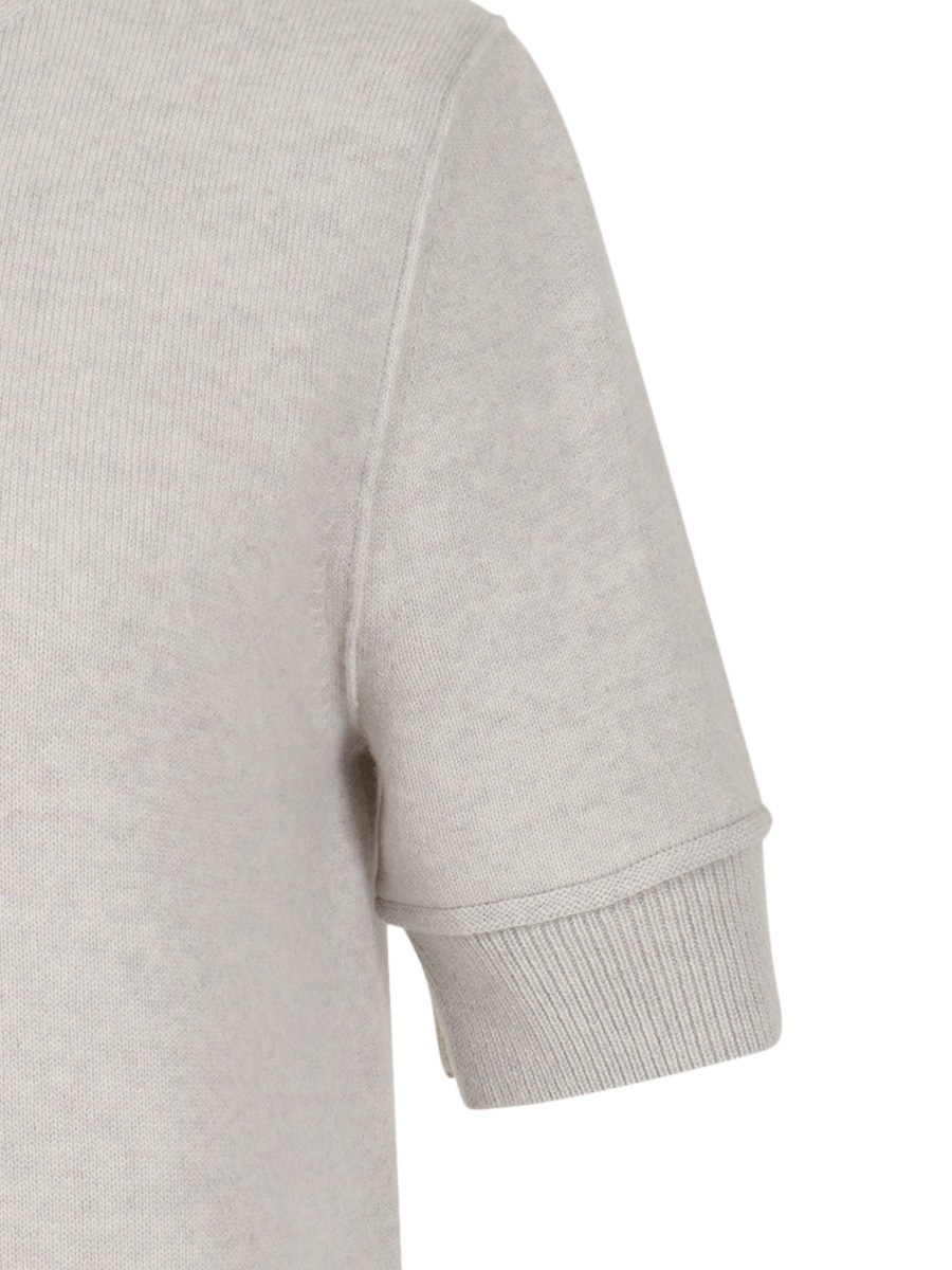 DOUBLE FACE CREW NECK S/S PO