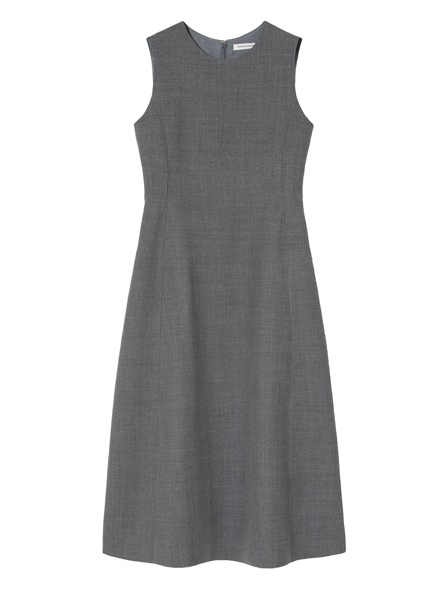 SLEEVELESS DR WOOL