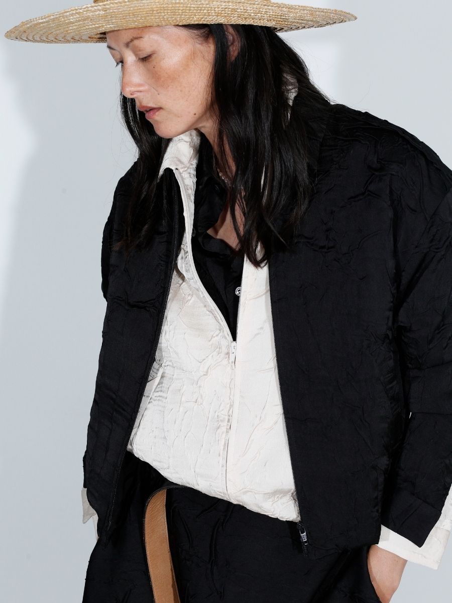 COMPACT DRESS DEAN JK SATIN