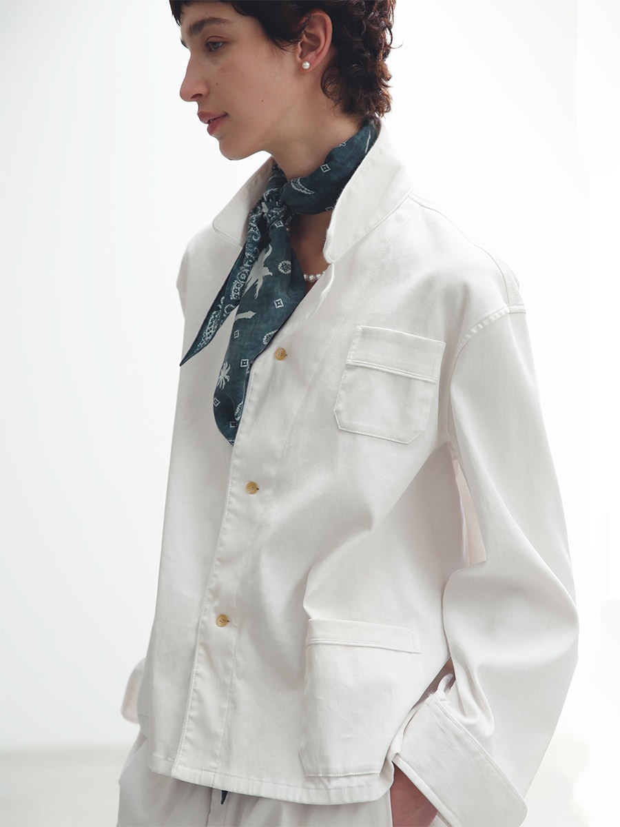 PAJAMA SHIRTS PIQUE | WOMEN,2026FW,2026FW PRE ORDER,2026FW Vol.1