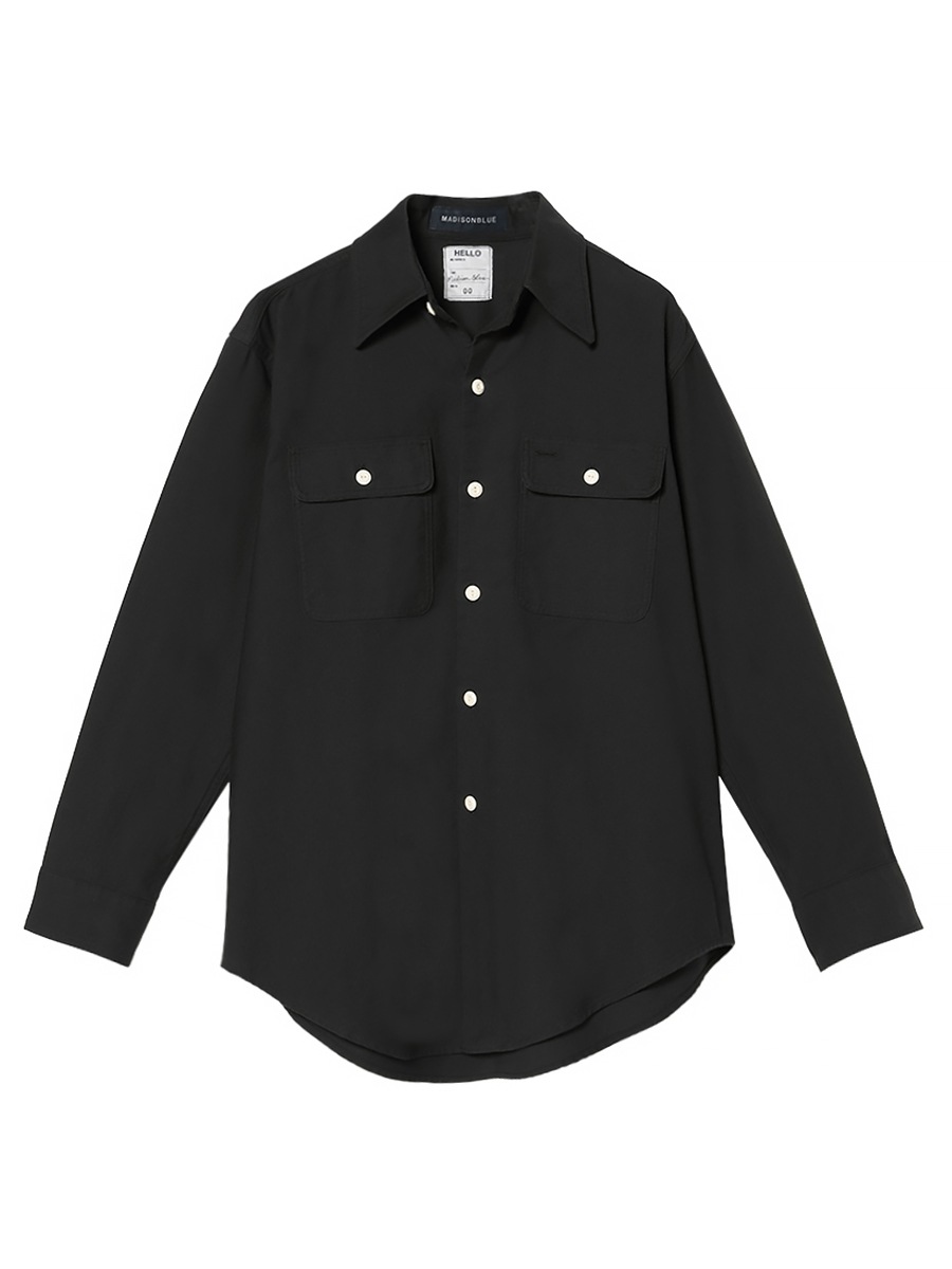 MADISON BLUE 00カーキ ハンプトンシャツ B刺繍 美品☆マディソンブルー//人気01サイズ カーキ ハンプトンシャツ