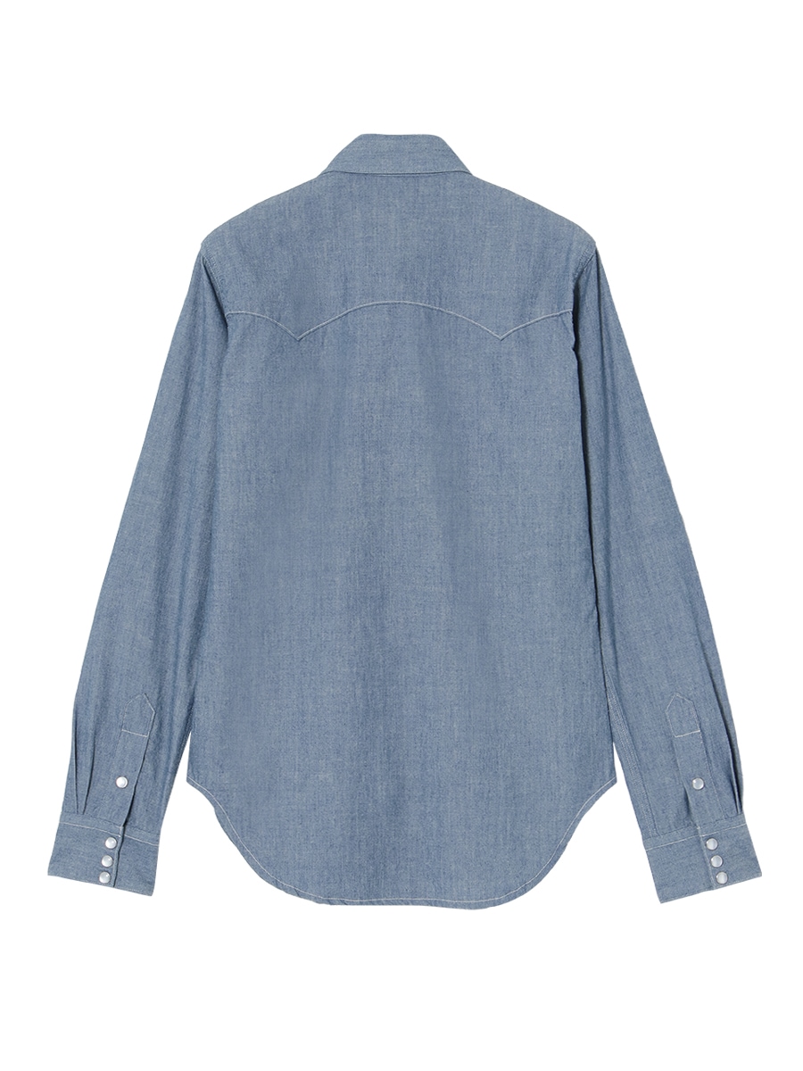 <SOLD OUT>WESTERN SH CHAMBRAY(OW)