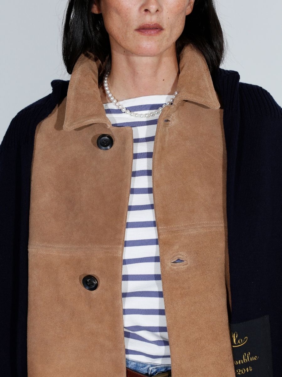 CAR JACKET SUEDE MNS