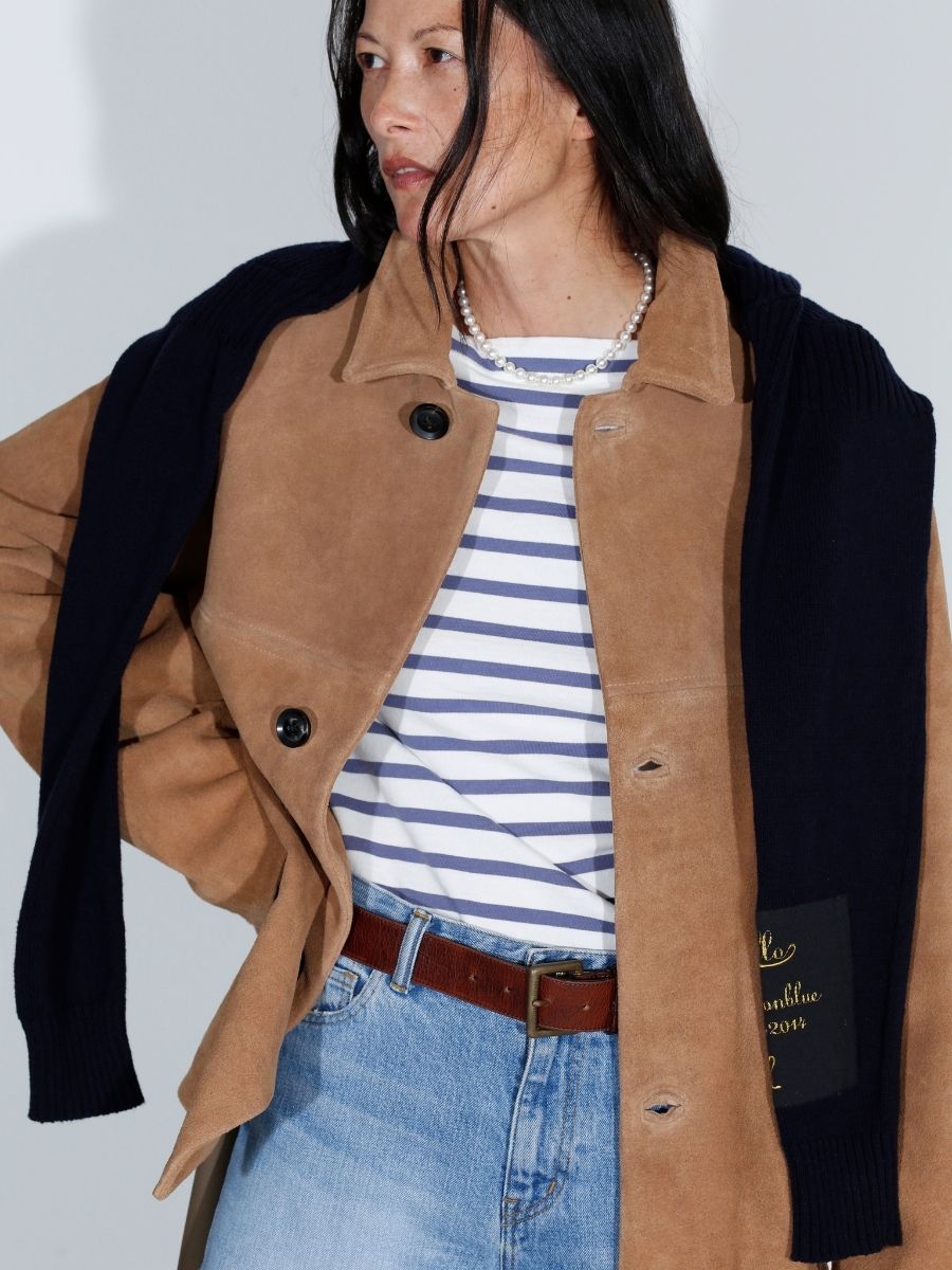 CAR JACKET SUEDE MNS