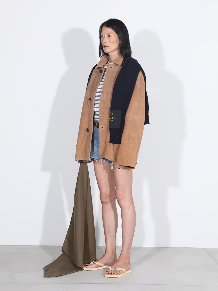 CAR JACKET SUEDE MNS