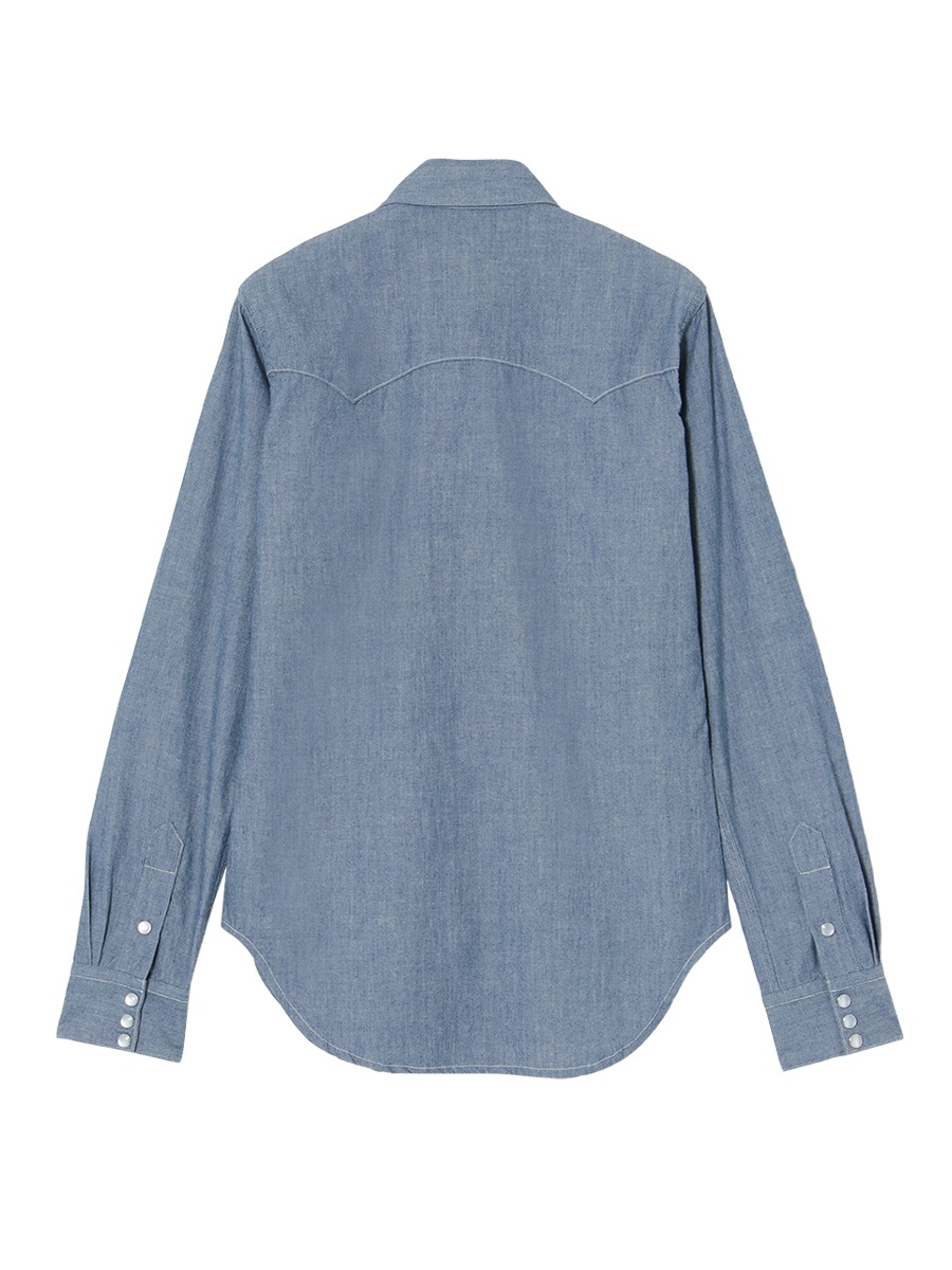 WESTERN SH CHAMBRAY  MNS（OW）