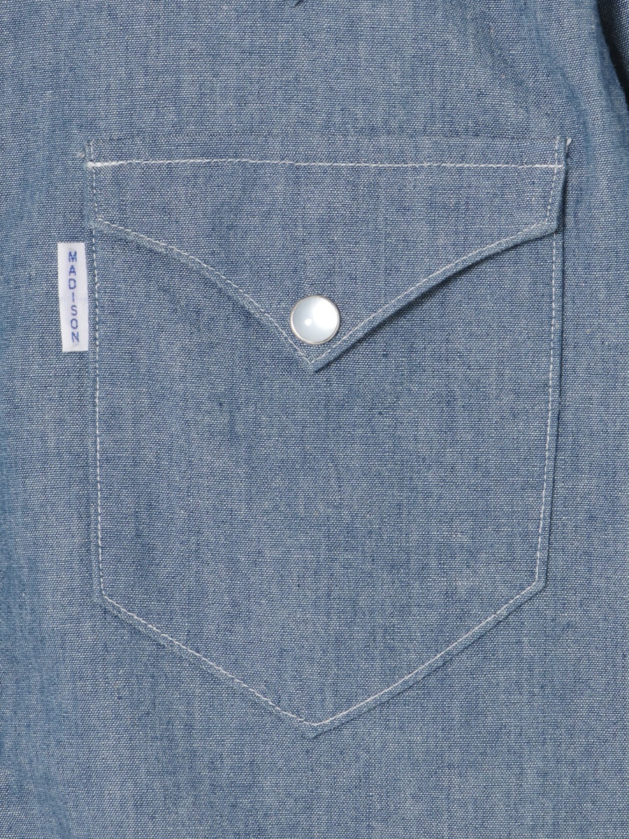 WESTERN SH CHAMBRAY  MNS（OW）