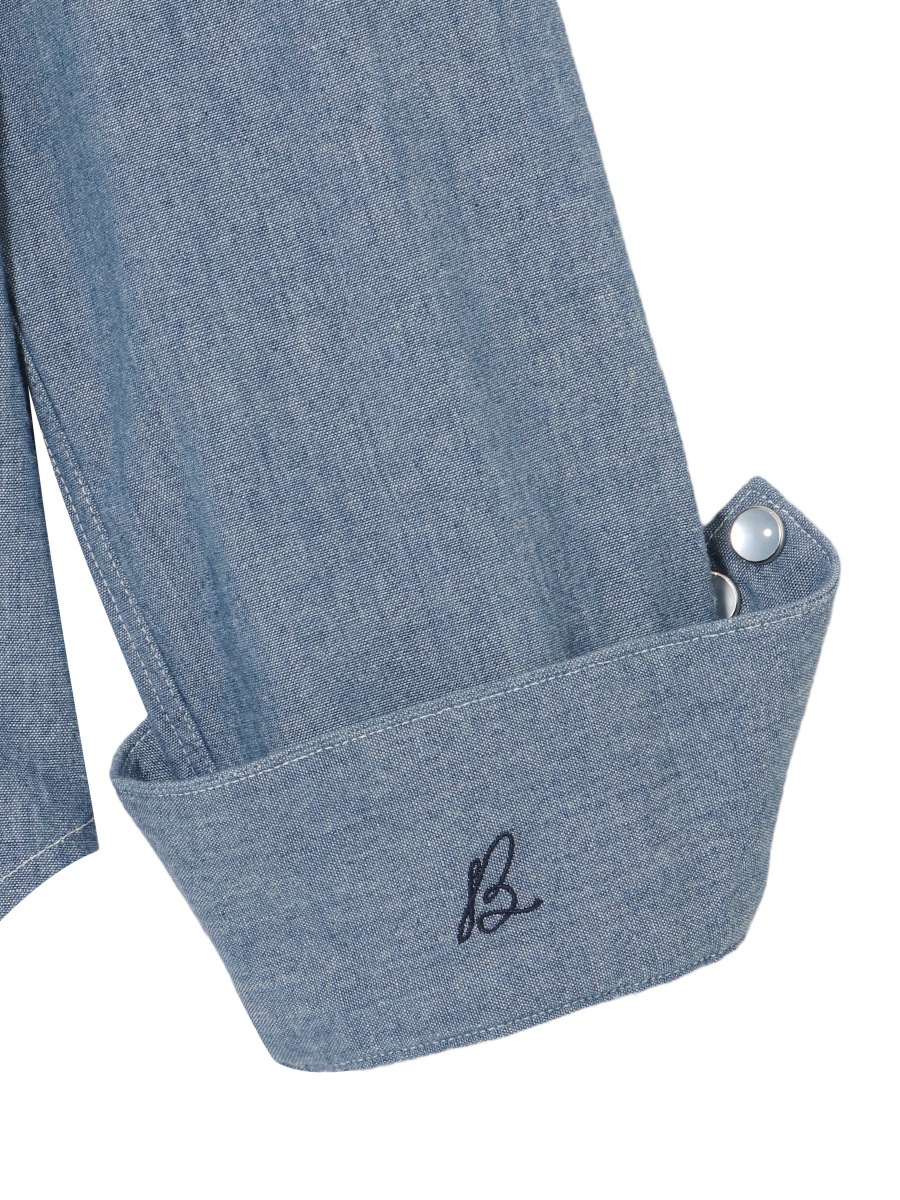 WESTERN SH CHAMBRAY  MNS（OW）