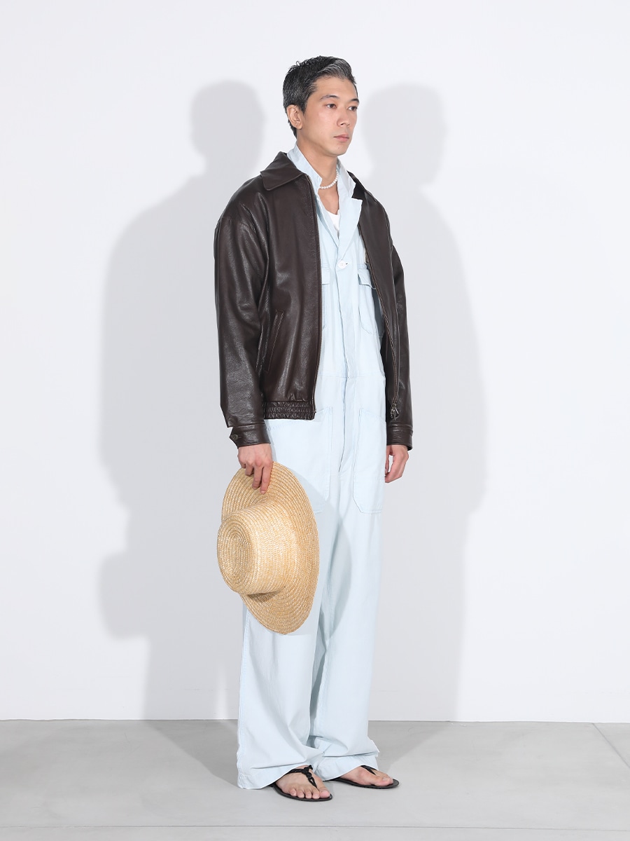 LOOSE FIT DEAN JK LEATHER