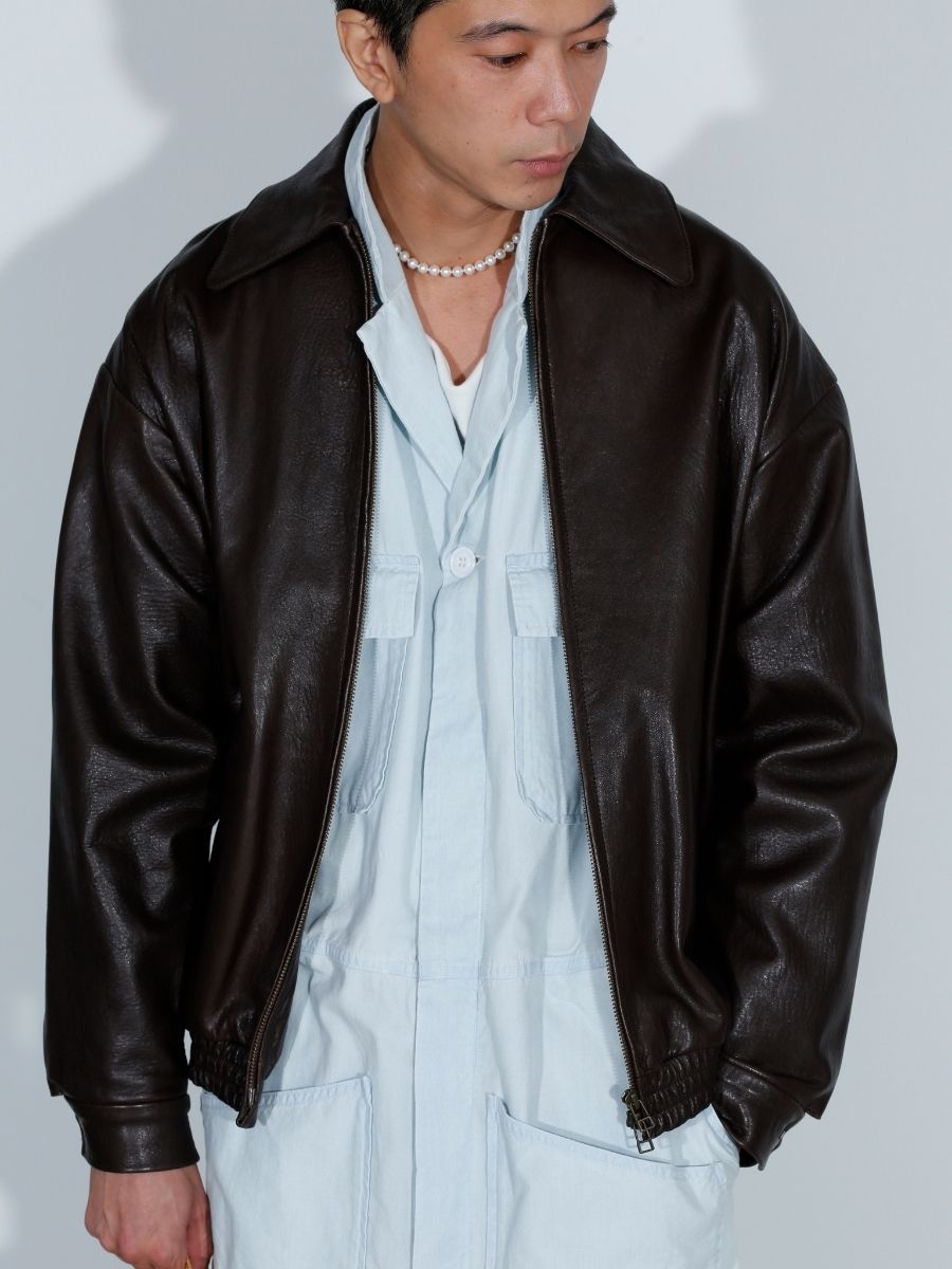 LOOSE FIT DEAN JK LEATHER