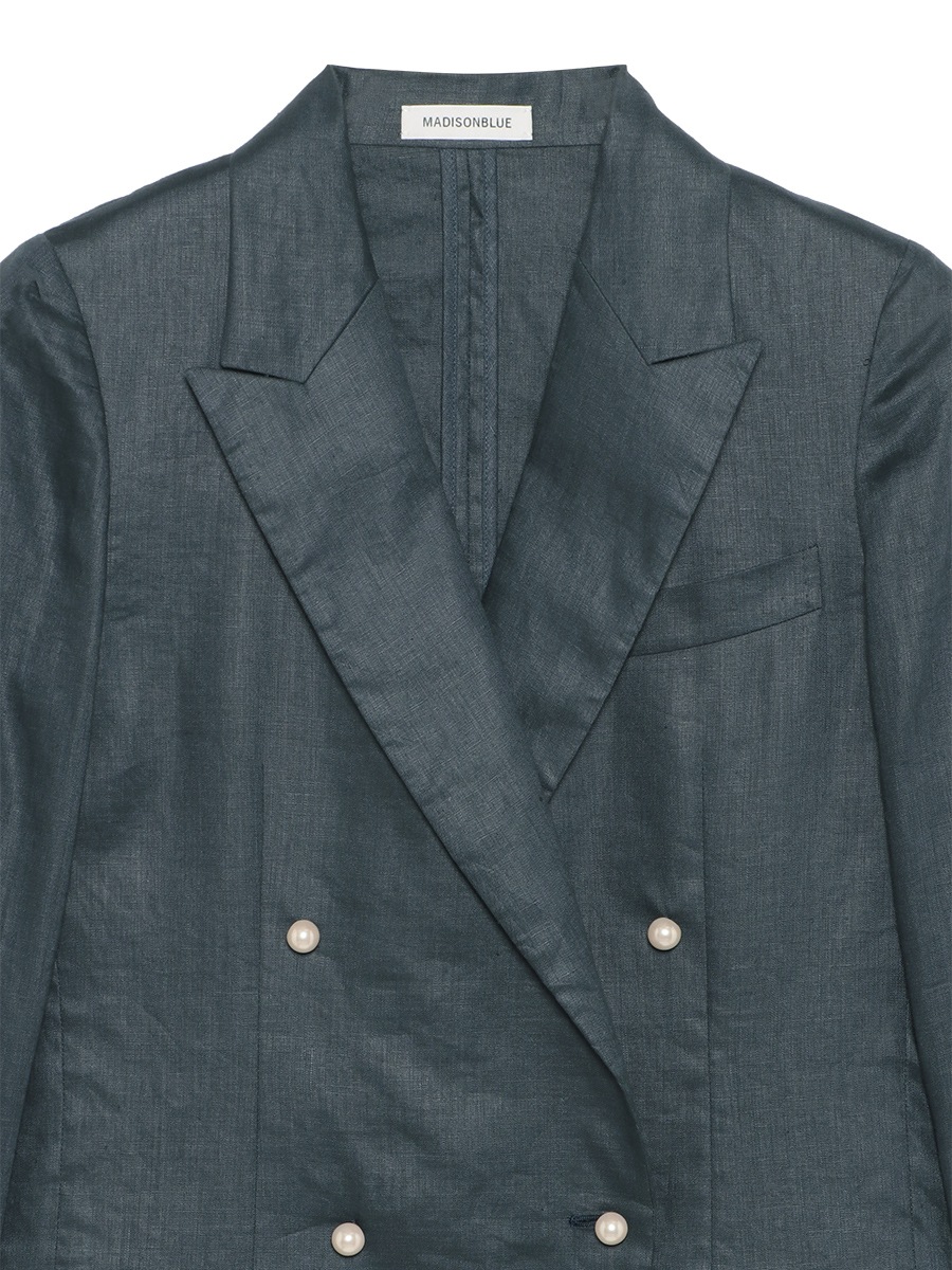 UNLINED BLEECKER W6B BLAZER LINEN