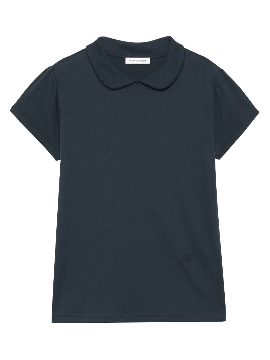 ROUND COLLAR H/S TEE SOFT COTTON