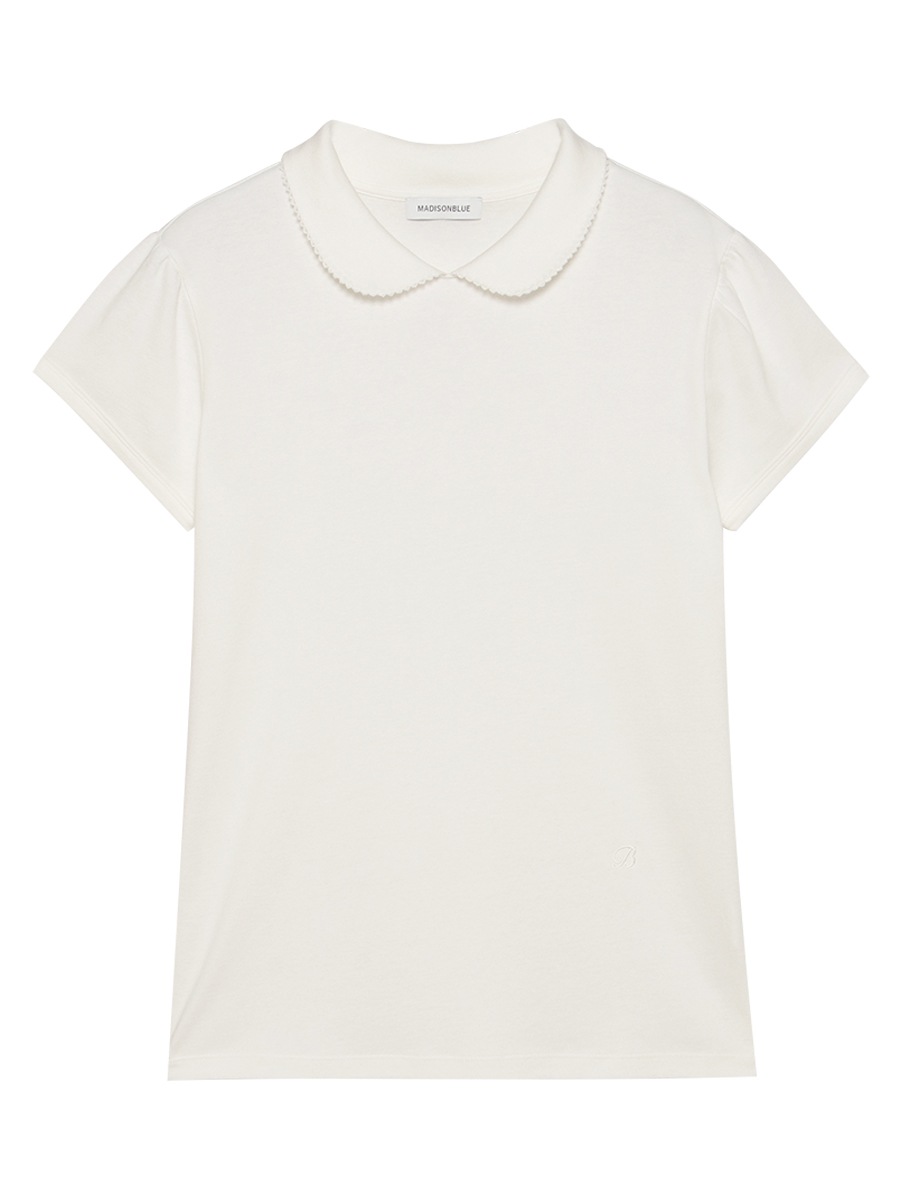 ROUND COLLAR H/S TEE SOFT COTTON