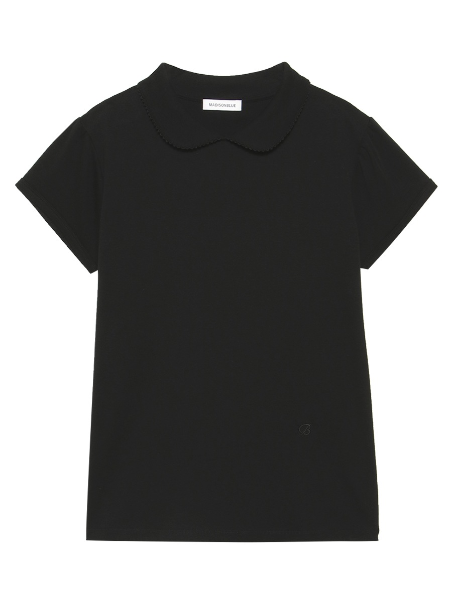 ROUND COLLAR H/S TEE SOFT COTTON