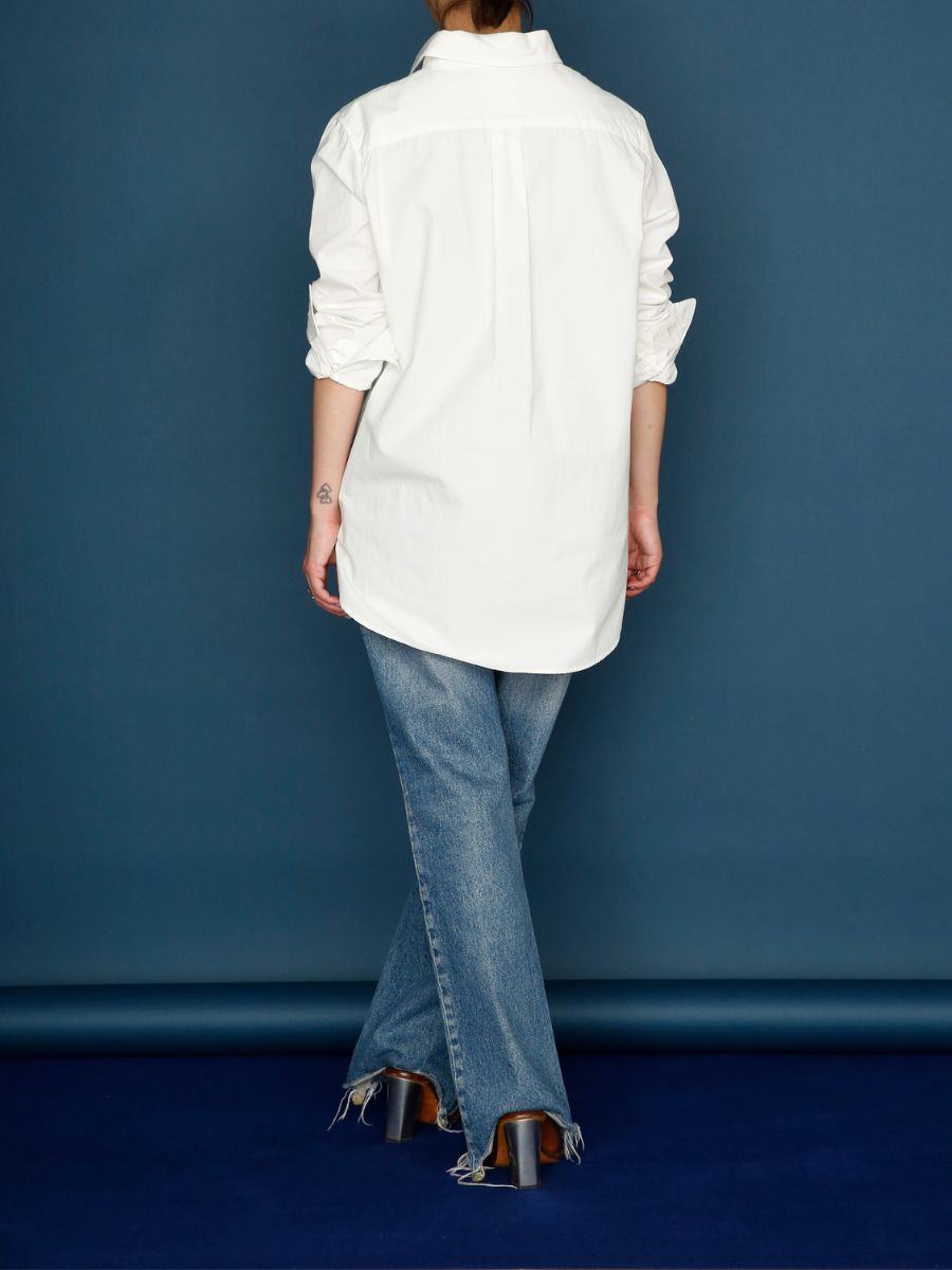美品 マディソンブルー MONSIEUR SHIRT B刺繍 長袖 05 uw3 MADAME SHIRT WASHED OUT | WOMEN,SHIRT/BLOUSE | MADISONBLUE