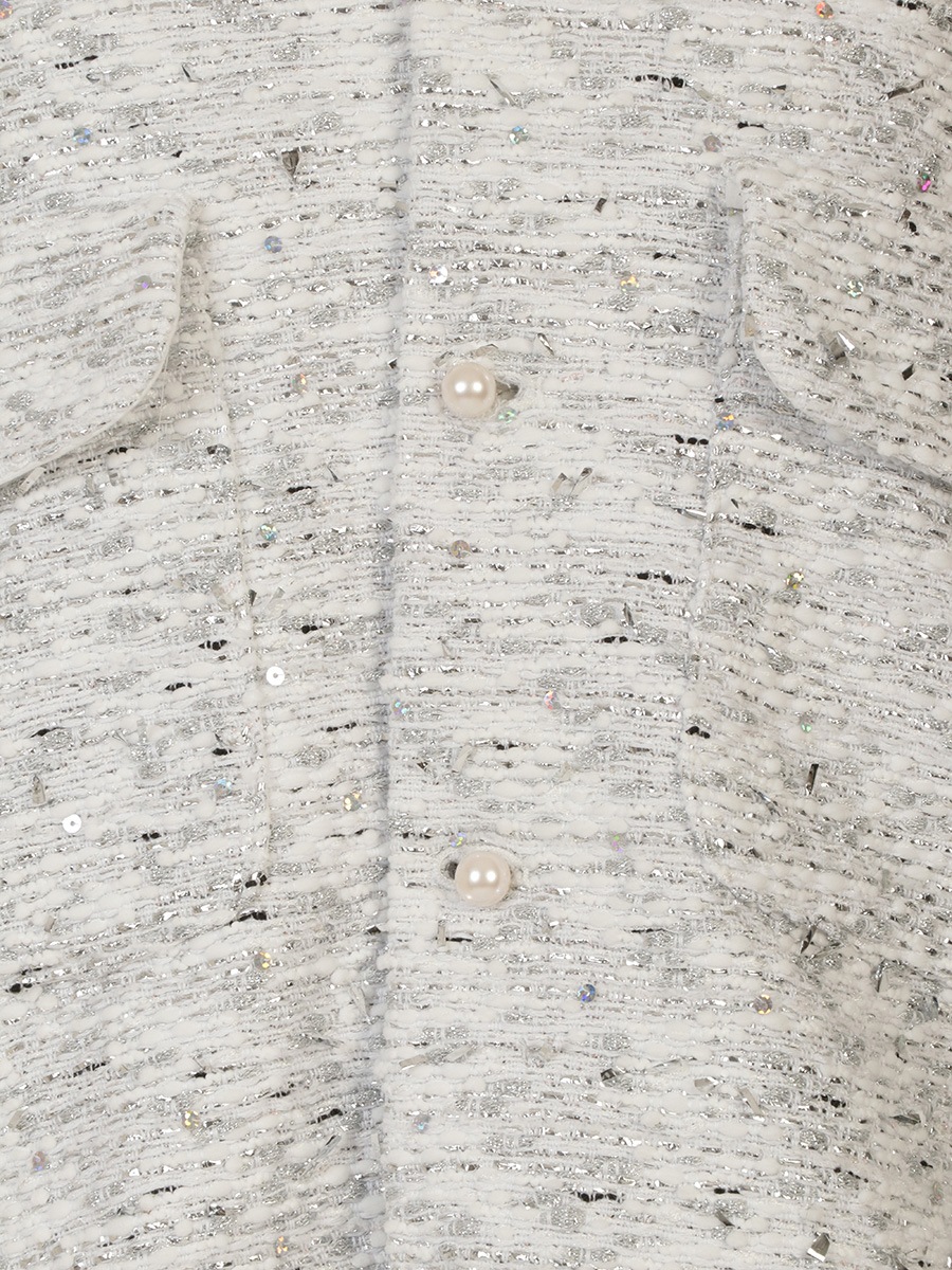 FLAP POCKET SH TWEED