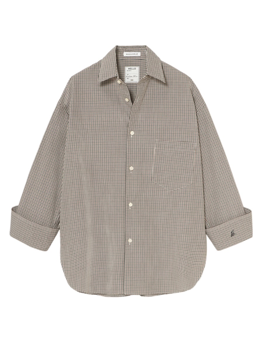 J BRADLEY NARROW SH CHECK | 2025FW STORE ONLY | MADISONBLUE