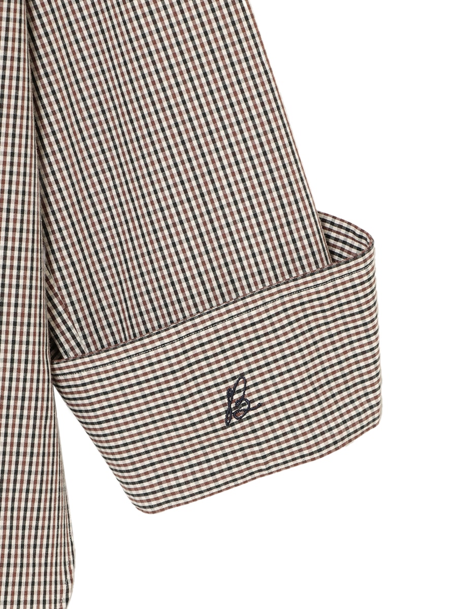 J BRADLEY NARROW SH CHECK | 2025FW STORE ONLY | MADISONBLUE