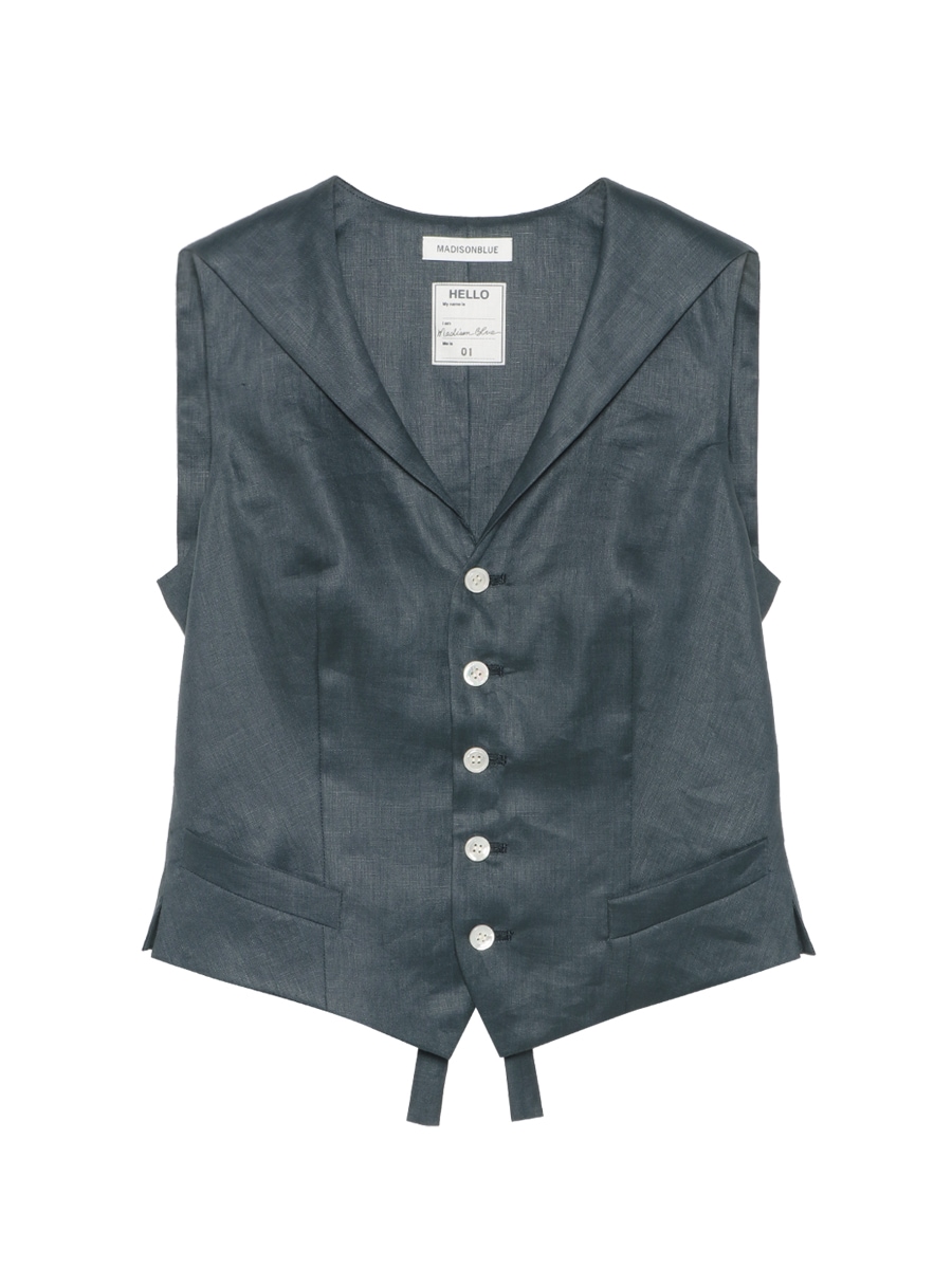SAILOR VEST LINEN
