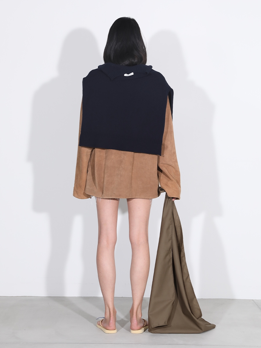 BOAT NECK TEE BORDER