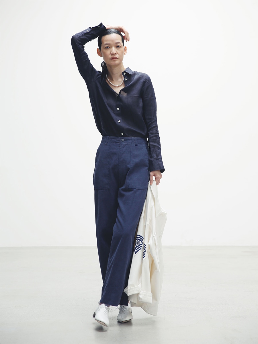 MADAME SHIRT RAMIE | MAIL MAGAZINE,夏の定番素材、ラミーシャツ