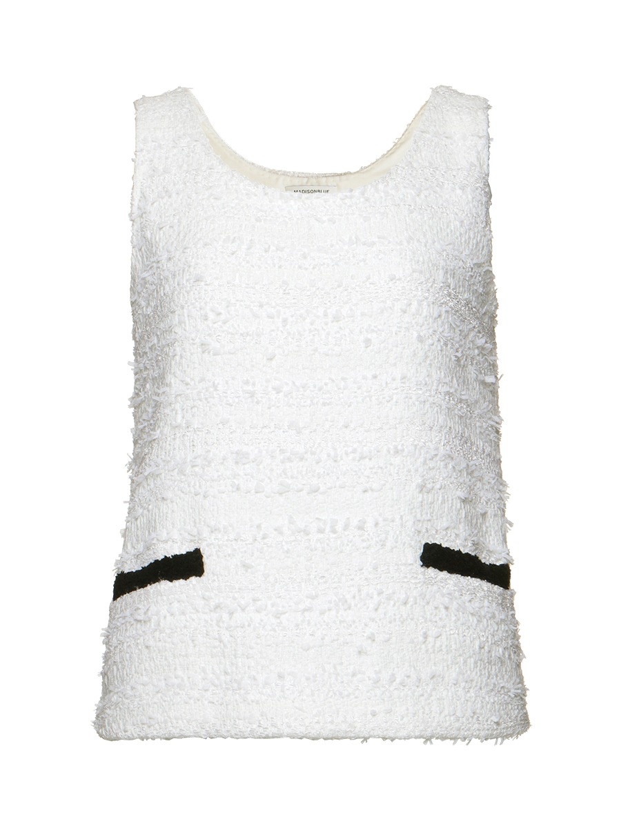 SLEEVELESS PO TWEED