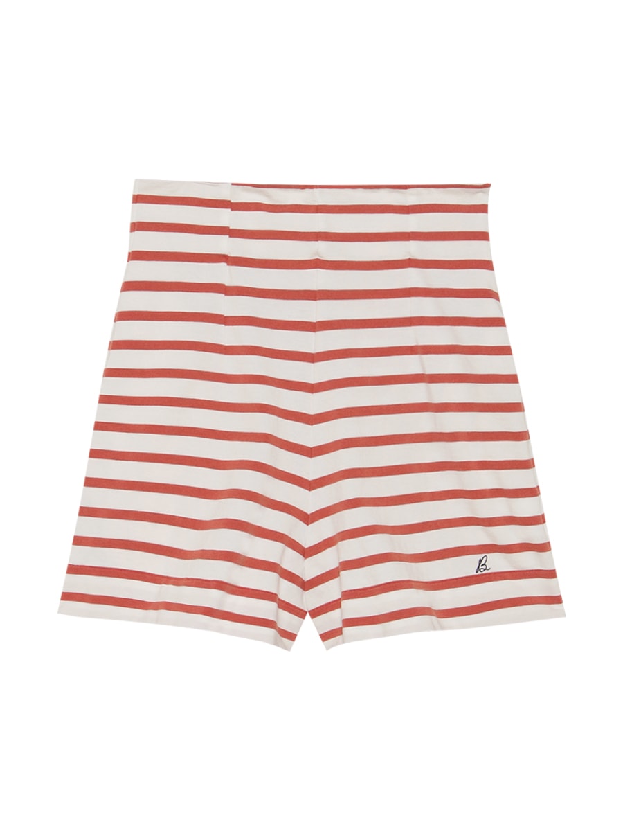 HIGH WAIST SHORTS BORDER