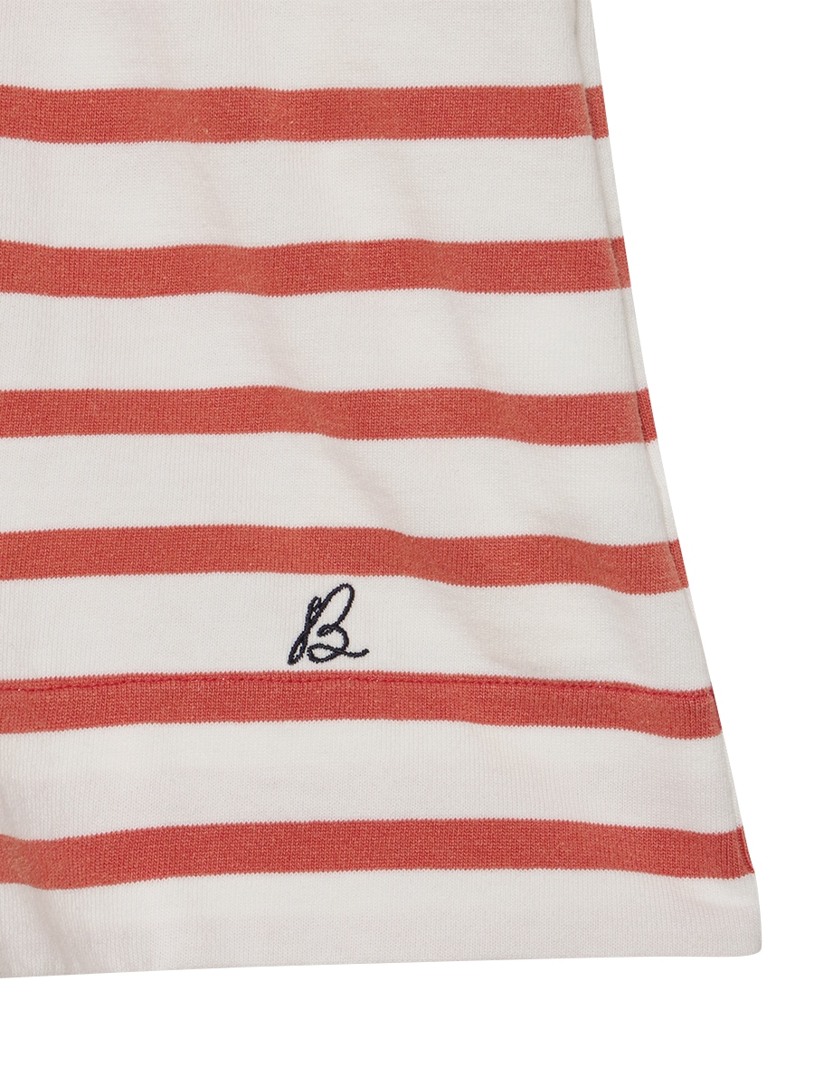 HIGH WAIST SHORTS BORDER