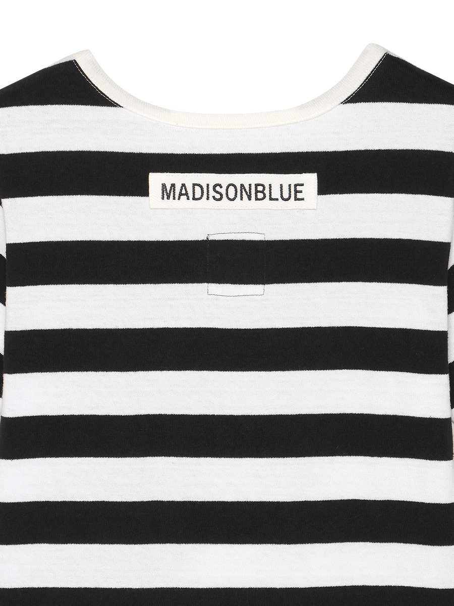 CREWNECK TEE COTTON BORDER