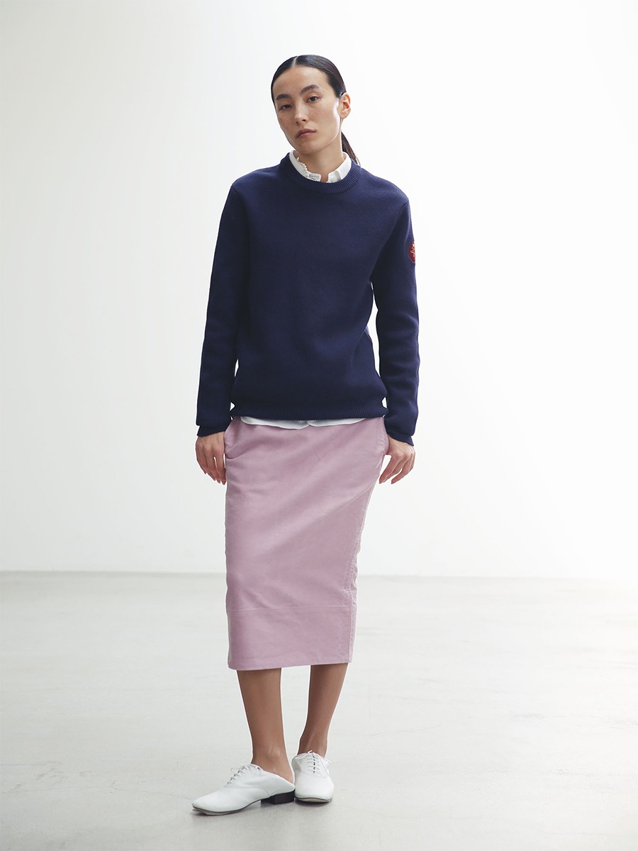 SOFIE TIGHT LONG SKIRT MOLESKIN | WOMEN | MADISONBLUE