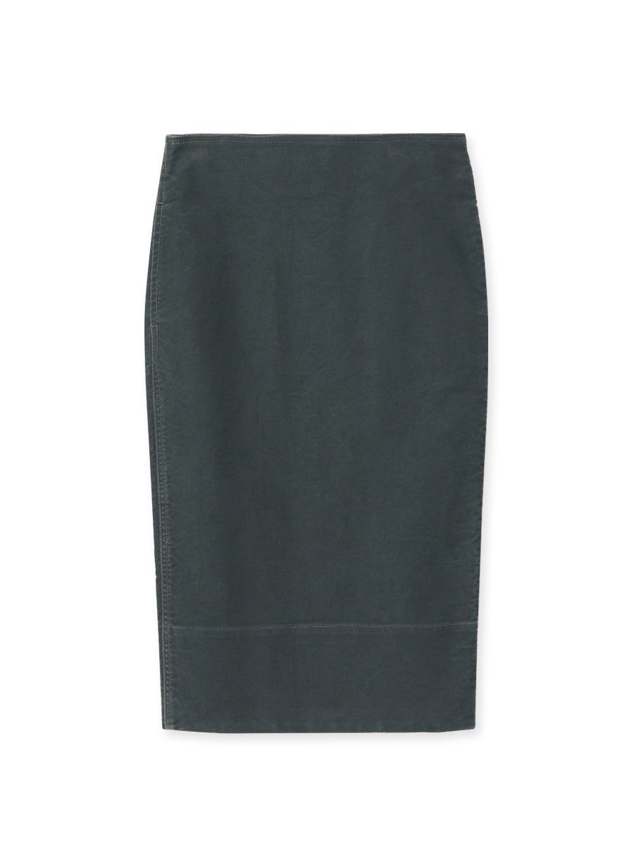 SOFIE TIGHT LONG SKIRT MOLESKIN | WOMEN | MADISONBLUE
