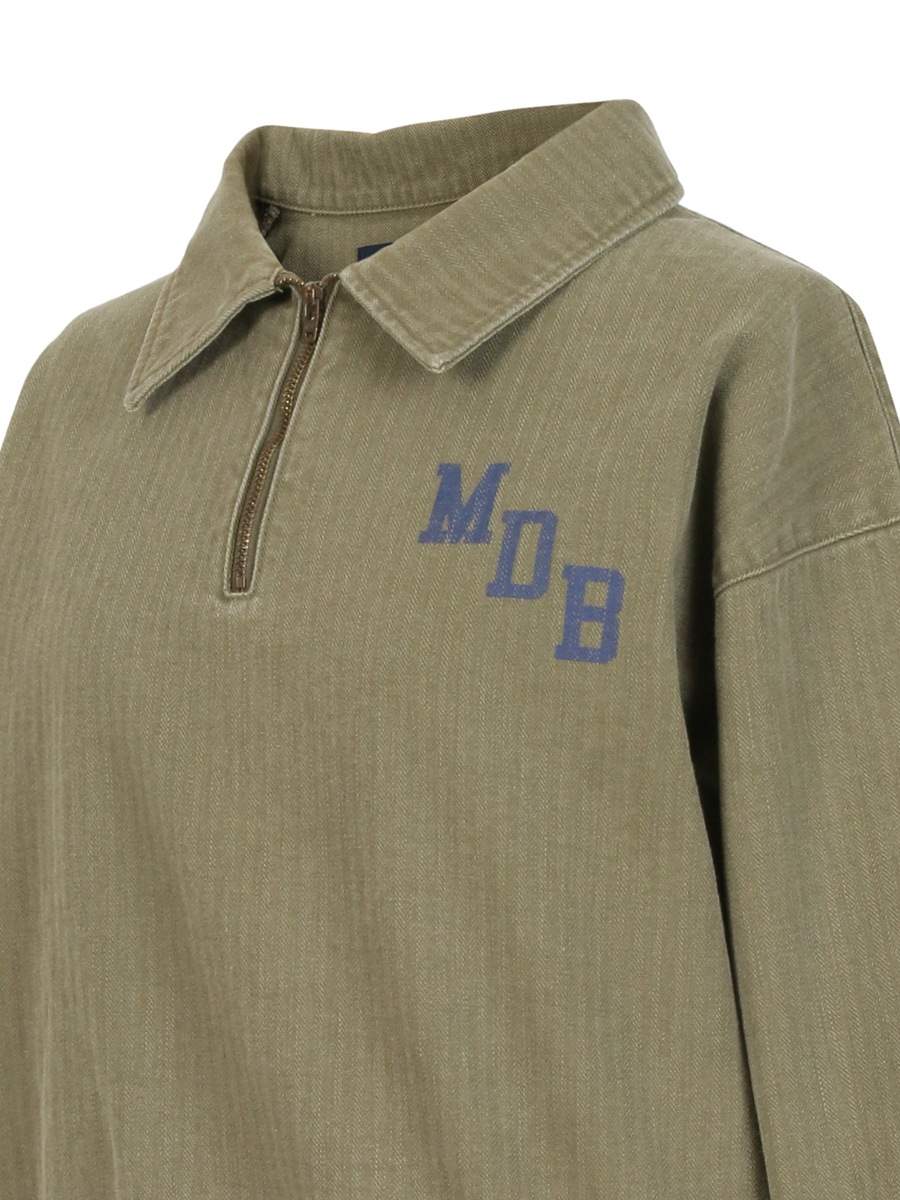 ZIPUP PO HERRINGBONE