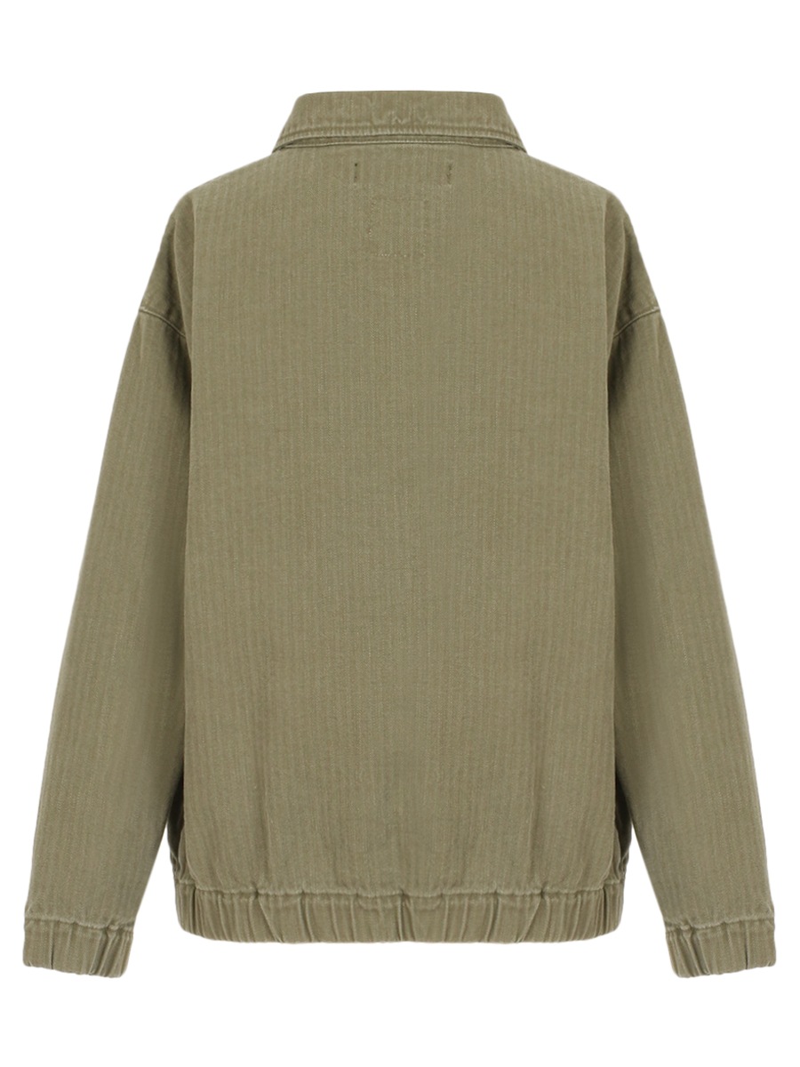 ZIPUP PO HERRINGBONE
