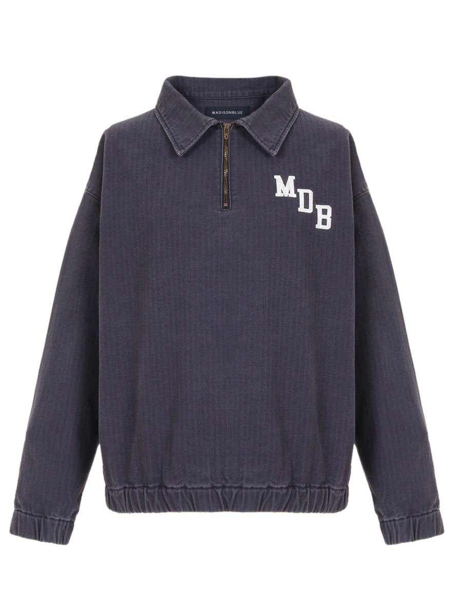 ZIPUP PO HERRINGBONE