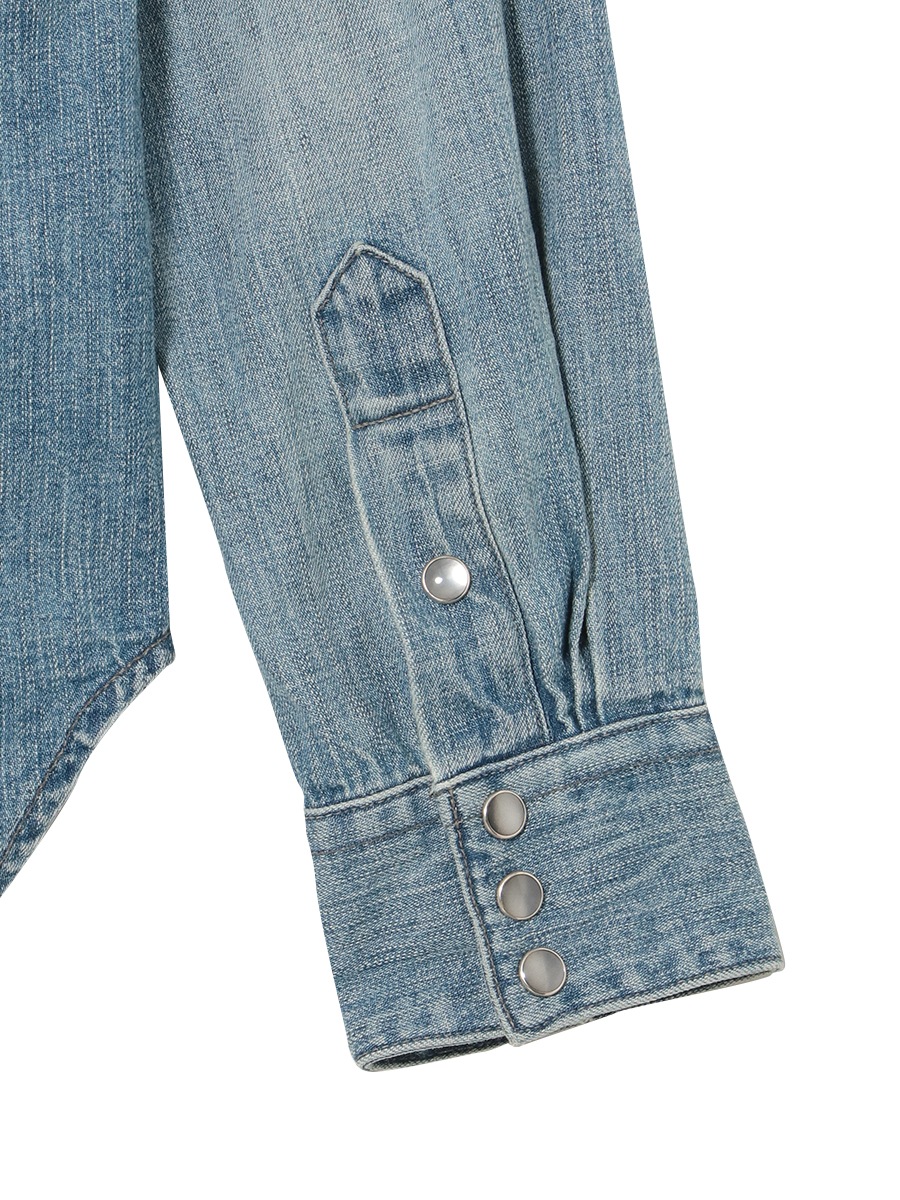 WESTERN SHIRTS DENIM MNS
