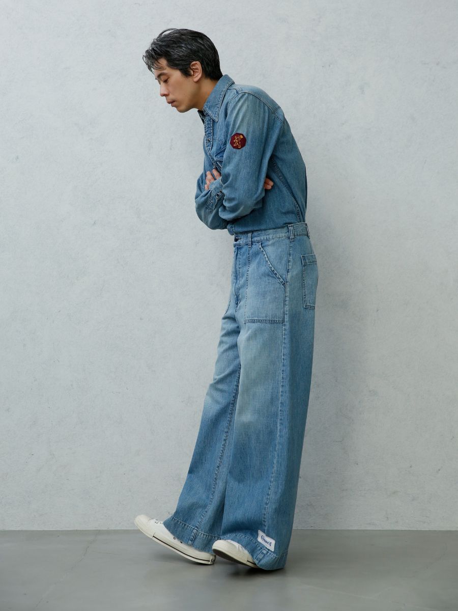 WESTERN SHIRTS DENIM MNS