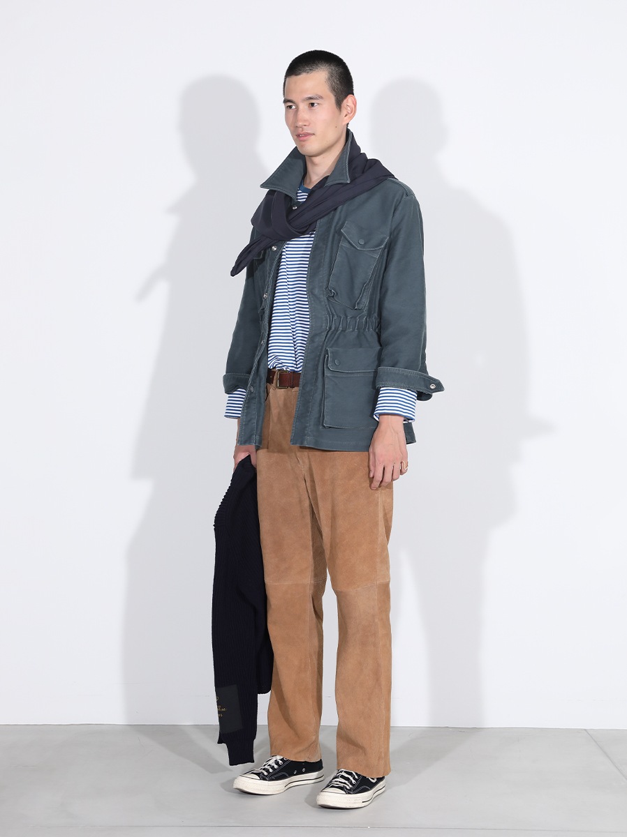 COMBAT JACKET MOLESKIN | 2026SS PRE ORDER,26SS Vol.1 | MADISONBLUE