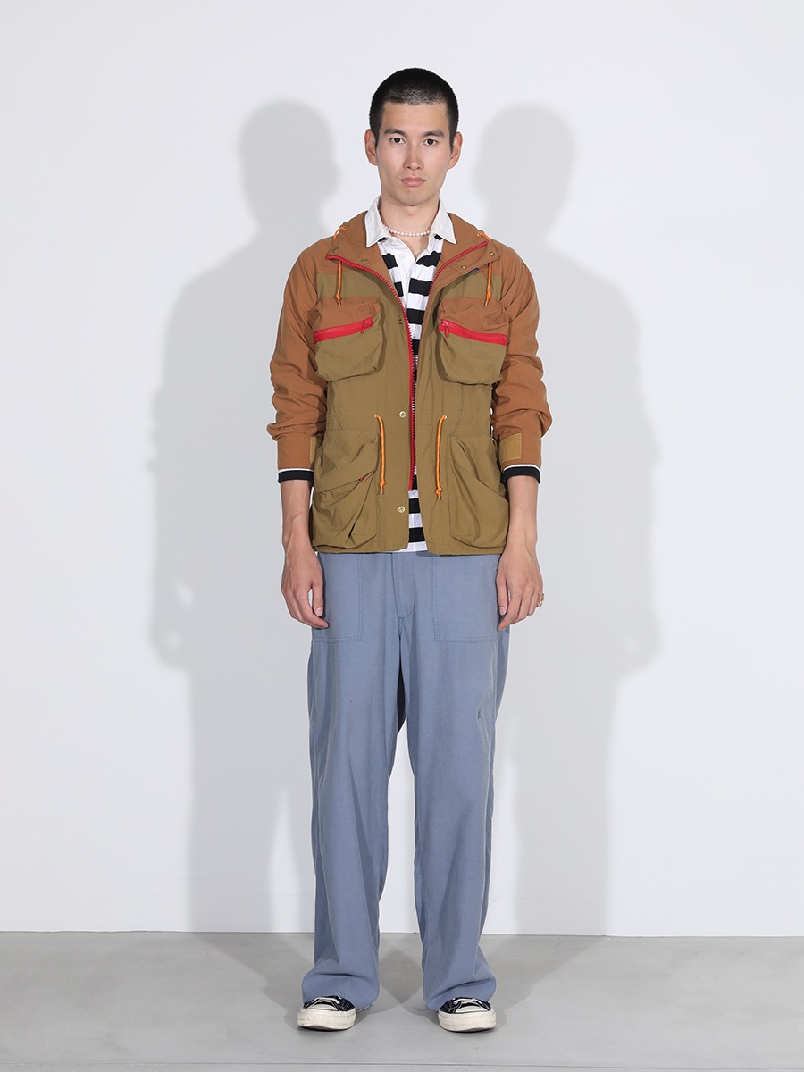 SLIM FIT RUGBY SHIRT COTTON BORDER