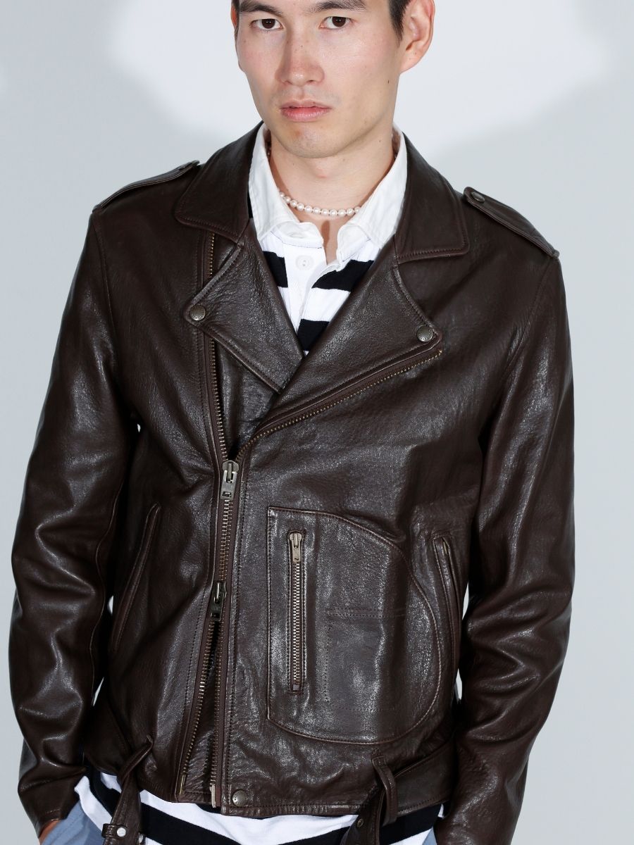 SLIM FIT RUGBY SHIRT COTTON BORDER