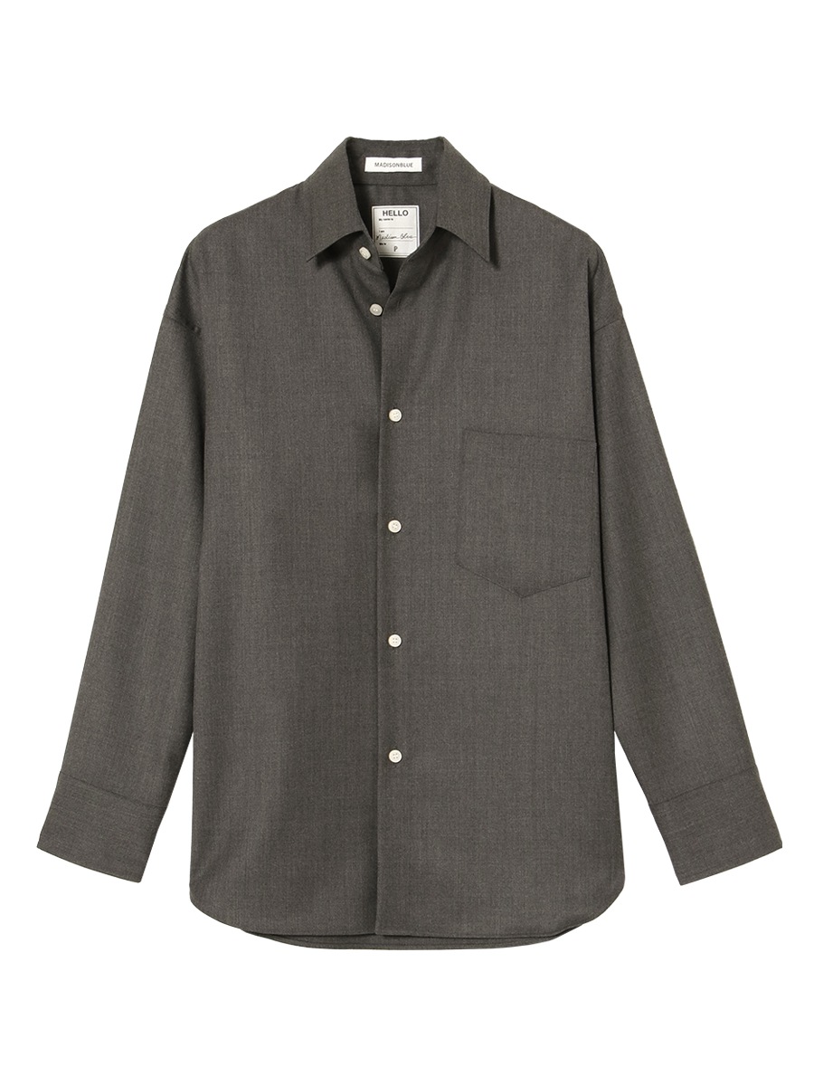 J BRADLEY L/S SHIRTS WOOL | 2025FW PRE ORDER,25FW Vol.2