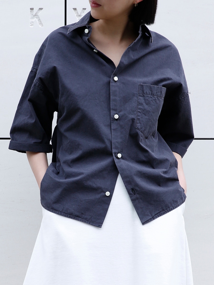 マディソンブルー J.BRADLEY SH WASHED OUT 半袖ブラウス J.BRADLEY SH WASHED OUT | SHIRT/BLOUSE | MADISONBLUE