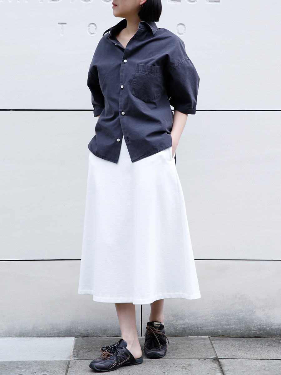 マディソンブルー J.BRADLEY SH WASHED OUT 半袖ブラウス J.BRADLEY SH WASHED OUT | SHIRT/BLOUSE | MADISONBLUE