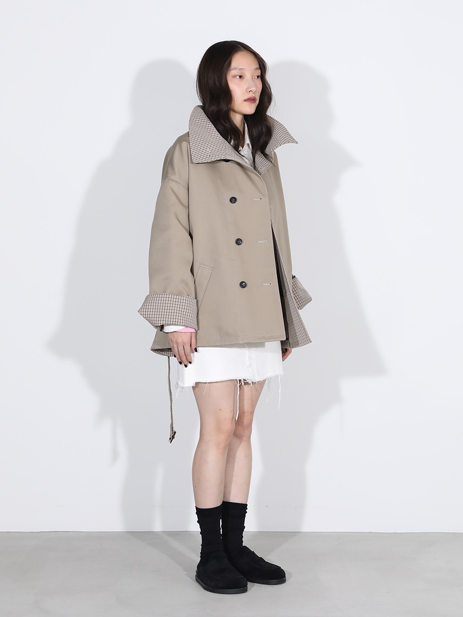SINGLE TRENCH COAT