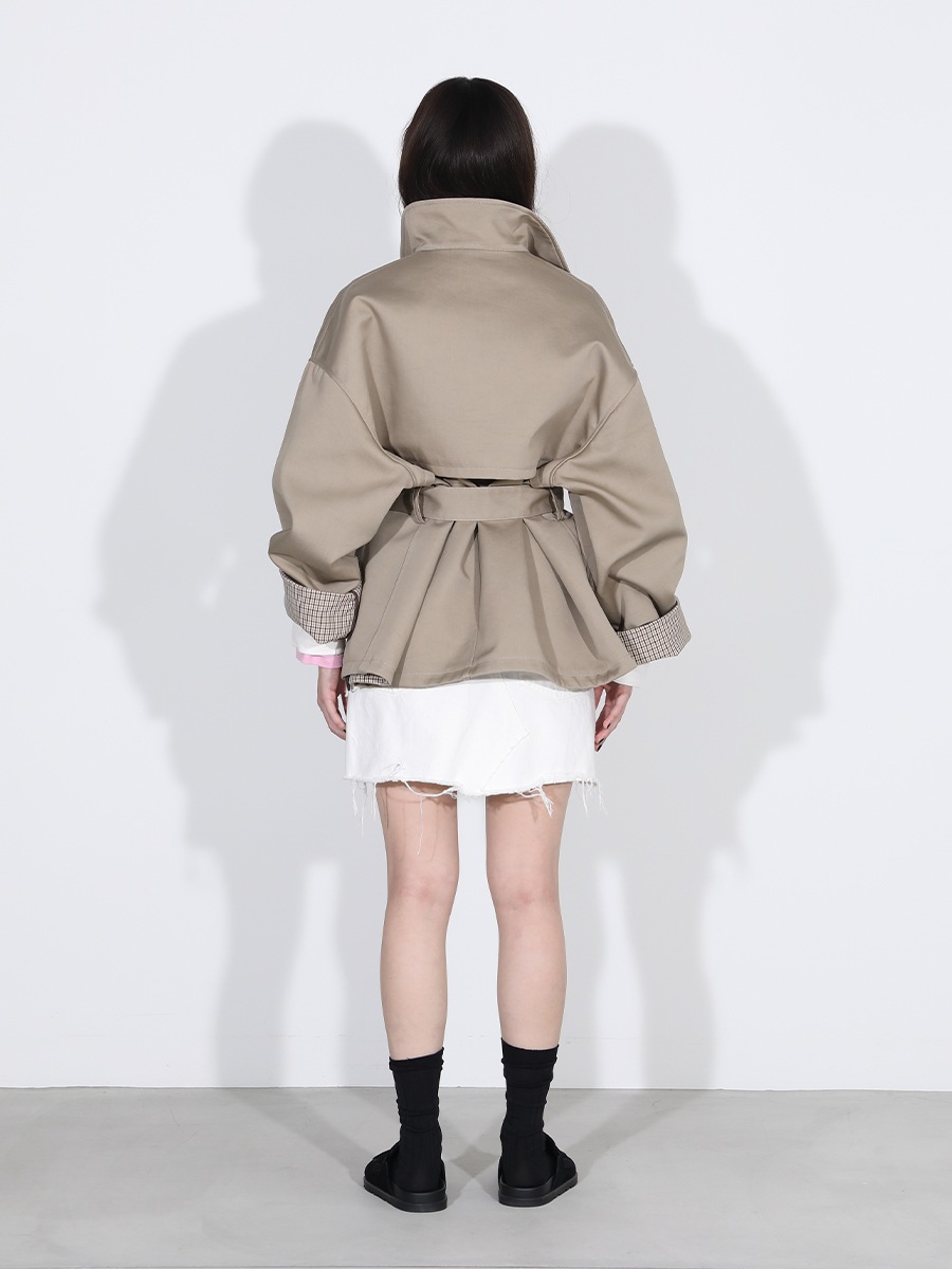 SINGLE TRENCH COAT